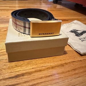 Burberry men’s belt